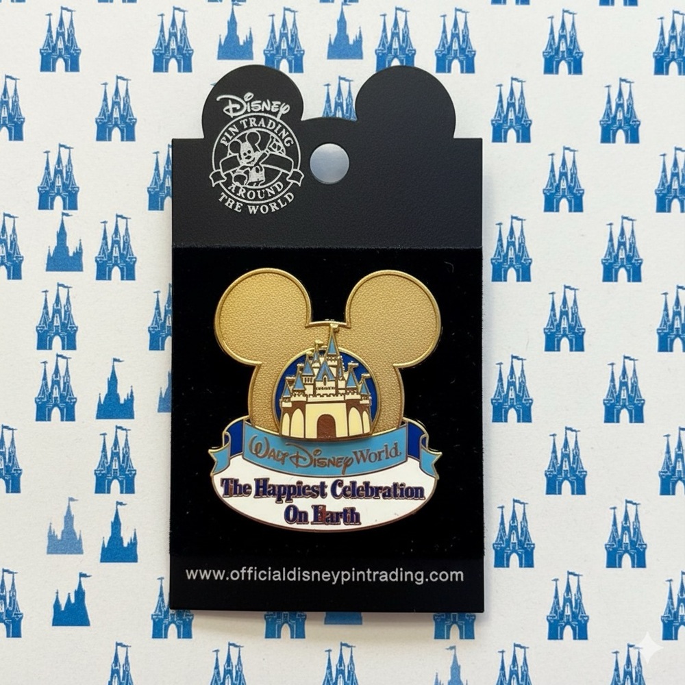 Walt Disney World Trading Pin Happiest Celebration on Earth Cinderella‎ Castle